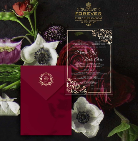 Thiệp cưới 1838