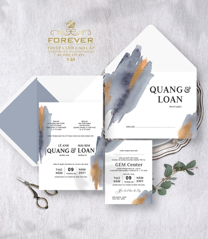 Thiệp cưới Forever