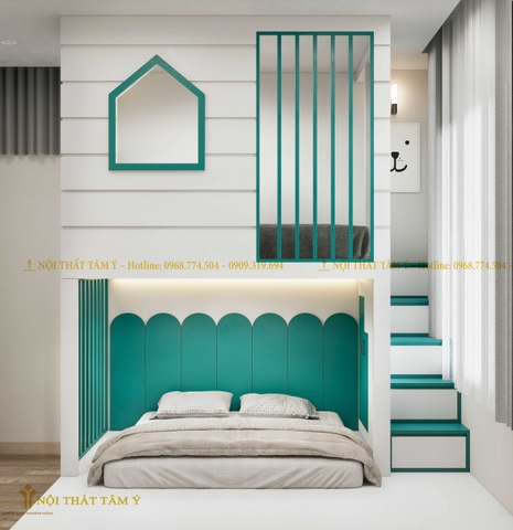 Thiết kế nội thất phòng ngủ cho trẻ em