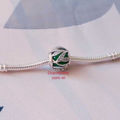 CHARM NATURE BỌC LÁ ĐÁ XANH LÁ