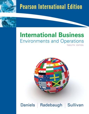 International Business: Environments and Operations