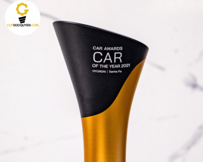 Cúp vinh danh thiết kế theo ý tưởng cần số ô tô - sự kiện Car Awards VNEXPRESS