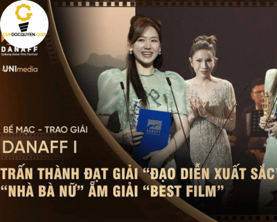 Cúp độc quyền góp phần vinh danh nghệ sĩ 𝐓𝐫𝐚̂́𝐧 𝐓𝐡𝐚̀𝐧𝐡 𝐭𝐚̣𝐢 𝐃𝐀𝐍𝐀𝐅𝐅 𝐈