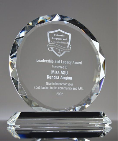 Bảng vinh danh pha lê