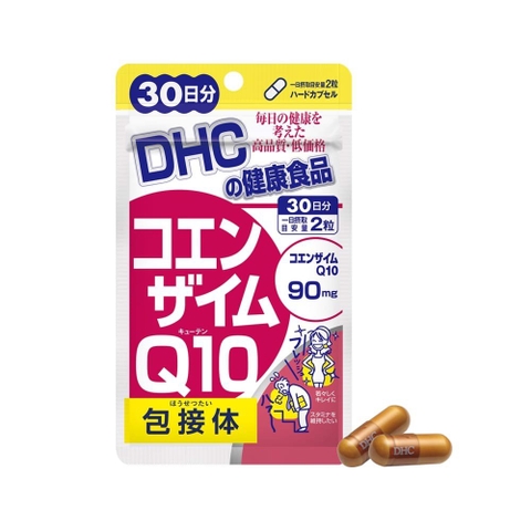 Viên Uống Chống Lão Hoá Da DHC Coenzyme Q10 Nhật Bản