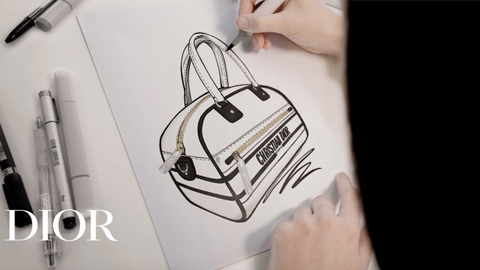 Cách Dior tạo nên siêu phẩm #DiorZipBowlingBag mùa này!