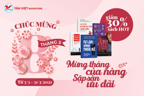 Tháng 3 - Mừng tháng của nàng, sập sàn ưu đãi