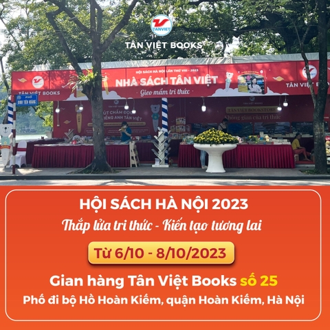 Tân Việt Books có mặt tại Hội sách Hà Nội 2023