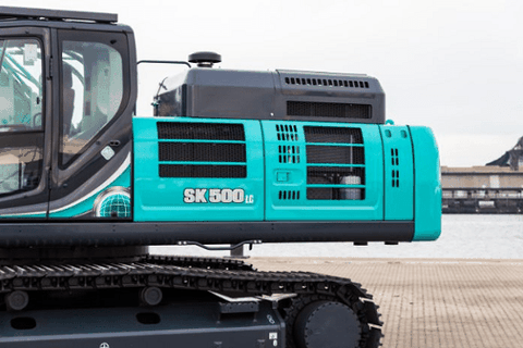 Máy xúc đào Kobelco SK500XDLC-10 (Đuôi máy)