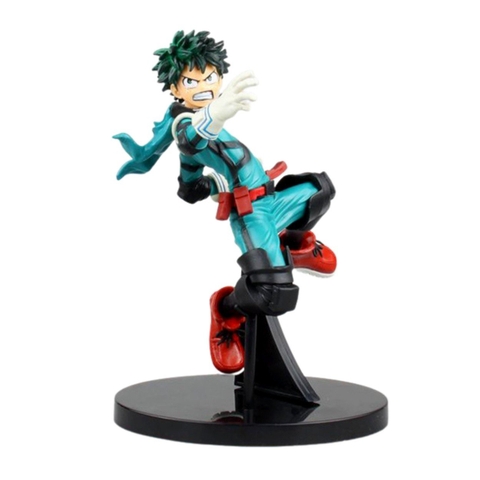 Mô Hình Học Viện Anh Hùng Deku Midoriya Izuku  trạng thái chiến đấu - Cao 18cm - nặng 200gram - My Hero Academia - có hộp màu