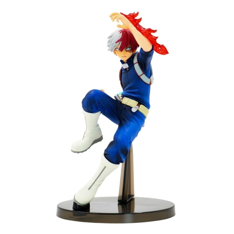 Mô Hình Học Viện Anh Hùng Todoroki Shouto  trạng thái chiến đấu - Cao 18cm - nặng 200gram - My Hero Academia - có hộp màu