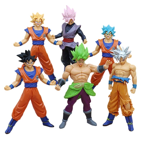 Mô hình DragonBall combo 6 mẫu dragonball bản B cao 17cm - Bản Bộ  - Dragon Ball - No Box