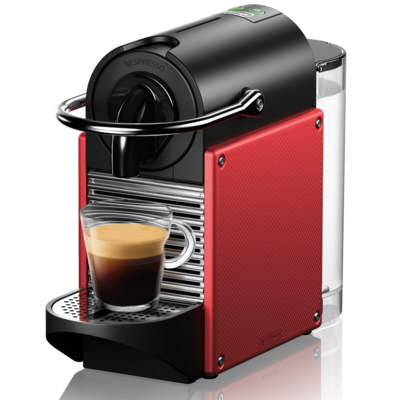 Máy pha viên nén Nespresso Pixie Red Carmin