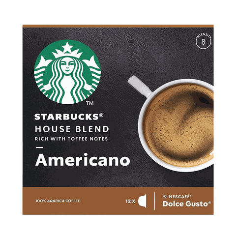 Cà phê viên nén Dolce Gusto Starbucks House Blend Americano