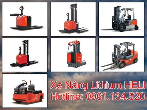 Xe Nâng Lithium Là Gì? Tìm hiểu về xe nâng Lithium HELI