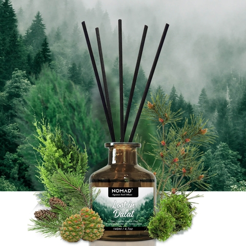 Bộ Tán Hương Que Mây Nomad Reed Diffuser 140ml - Night Tuberose