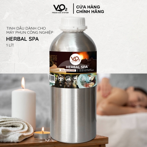 Tinh Dầu Cho Máy Phun Công Nghiệp VO2 Spa Collection - Herbal Spa