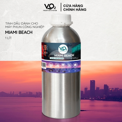 Tinh Dầu Cho Máy Phun Công Nghiệp VO2 Hotel Collection - Miami Beach