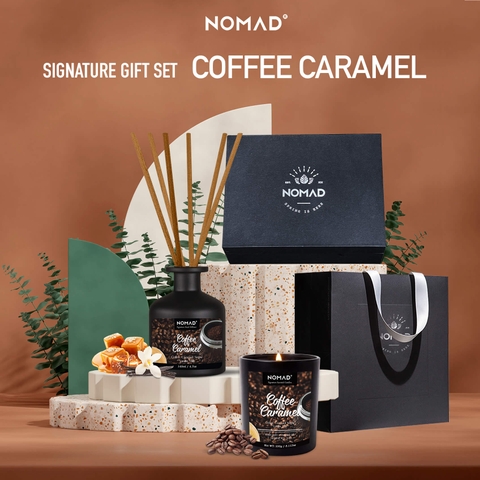 Combo 2 Phần Quà Tặng Nến Thơm, Tán Hương Nomad Signature Gift Set