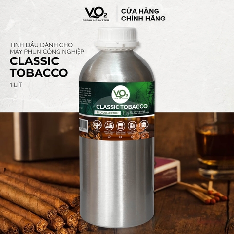 Tinh Dầu Cho Máy Phun Công Nghiệp VO2 Eco Collection - Classic Tobacco
