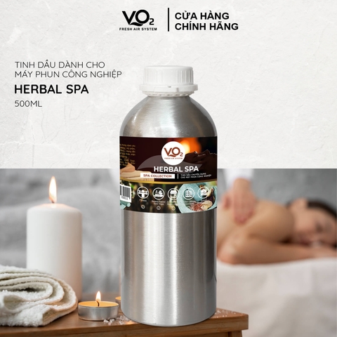 Tinh Dầu Cho Máy Phun Công Nghiệp VO2 Spa Collection - Herbal Spa