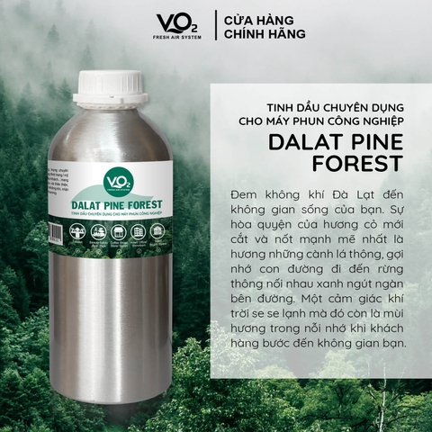 Tinh Dầu Cho Máy Phun Công Nghiệp - VO2 Dalat Pine Forest