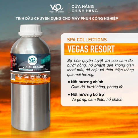 Tinh Dầu Cho Máy Phun Công Nghiệp VO2 Hotel Collection - Vegas Resort