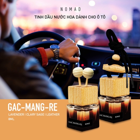 Tinh Dầu Nước Hoa Dạng Treo Nomad Car Perfume Diffuser 8ml