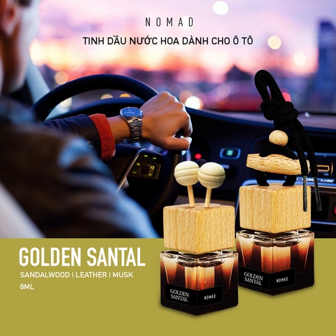 Tinh Dầu Nước Hoa Dạng Treo Nomad Car Perfume Diffuser 8ml