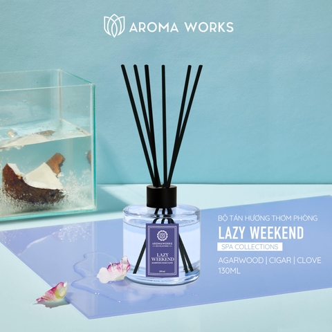 Tán Hương Thơm Phòng Aroma Works 130ml - Spa Collections