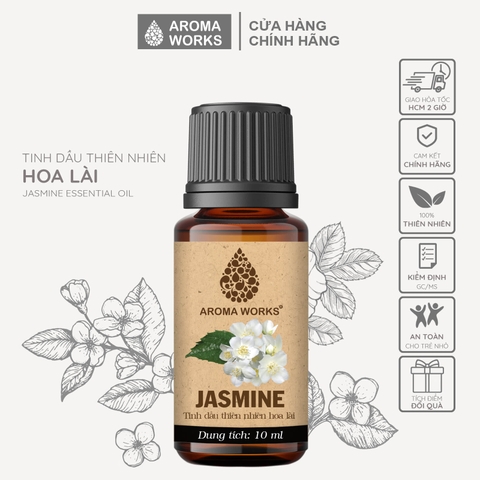 Tinh Dầu Thiên Nhiên Hoa Lài Aroma Works Essential Oil Jasmine