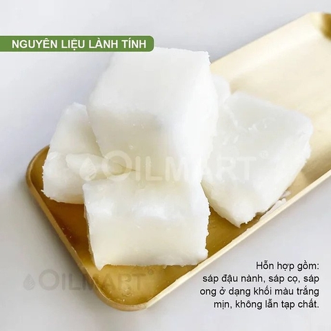 Sáp Hỗn Hợp Làm Nến Ly Oilmart Blend Wax