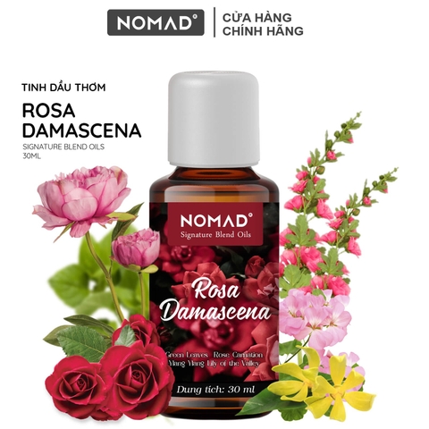 Tinh Dầu Thơm Nomad Signature Blend Oils - Rosa Damascena