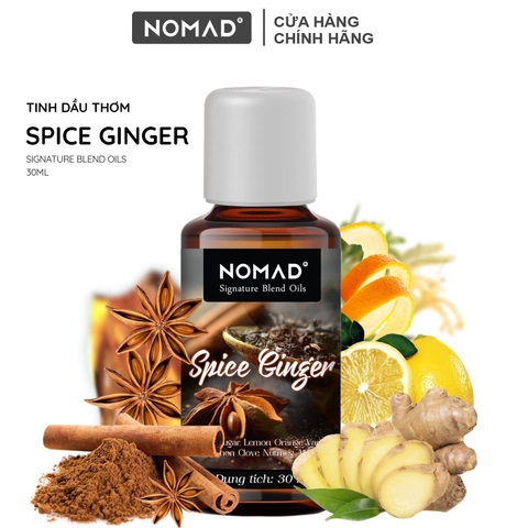 Tinh Dầu Thơm Nomad Signature Blend Oils - Spice Ginger