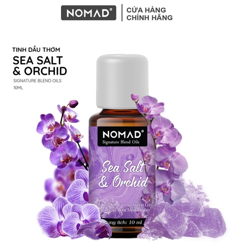 Tinh Dầu Thơm Nomad Signature Blend Oils - Sea Salt & Orchid