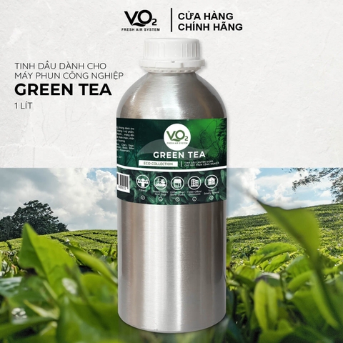 Tinh Dầu Cho Máy Phun Công Nghiệp VO2 Eco Collection - Green Tea