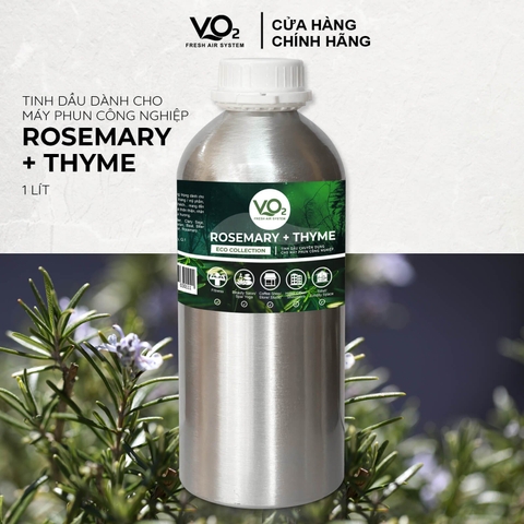 Tinh Dầu Cho Máy Phun Công Nghiệp VO2 Eco Collection - Rosemary + Thyme
