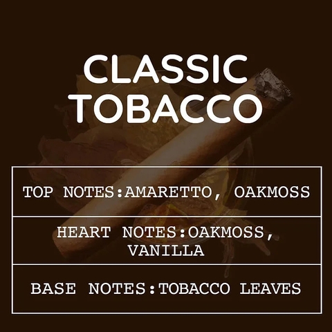 Tinh Dầu Thơm Làm Nến, Tán Hương, Mỹ Phẩm Mùi Classic Tobacco