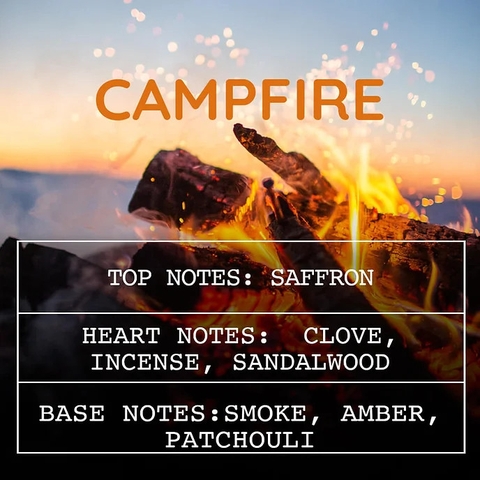 Tinh Dầu Thơm Làm Nến, Tán Hương, Mỹ Phẩm Mùi Campfire