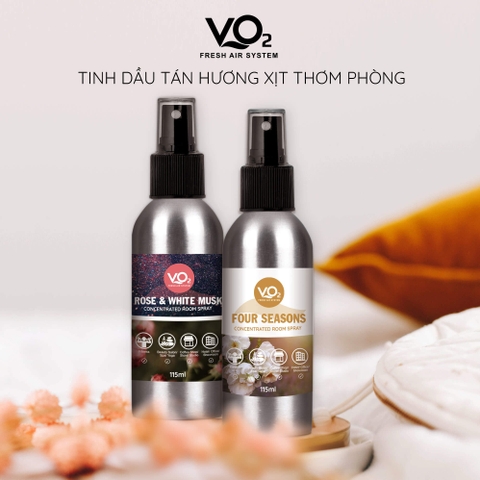 Tinh Dầu Tán Hương Đậm Đặc Dạng Xịt VO2 Home Perfume Spray 115ml