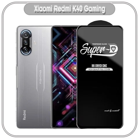 Kính cường lực Super D Xiaomi Redmi K40 Gaming Full viền Đen MIETUBL