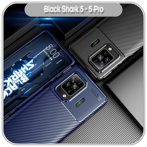 Ốp lưng cho Xiaomi Black Shark 5- 5 Pro, chống sốc Carbon