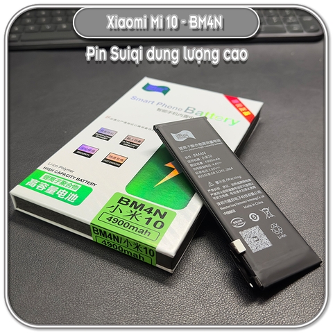 Pin thay thế Suiqi BM4N cho Xiaomi Mi 10 - Mi 10S, 4900mAh