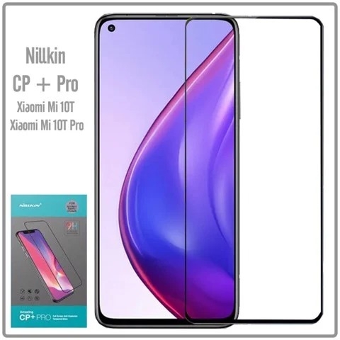 Kính cường lực Nillkin CP+ PRO cho Xiaomi Mi 10T - Mi 10T Pro 5G - Redmi K30S - FULL viền đen