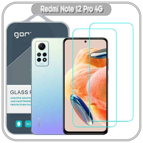 Bộ 2 cường lực Gor trong cho Redmi Note 12 Pro 4G