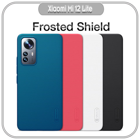 Ốp lưng cho Xiaomi 12 Lite 5G - NE  Frosted Shield nhựa PC cứng Nillkin , Vân nhám , chống vân tay