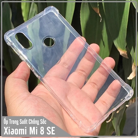 Ốp lưng Xiaomi Mi 8 SE Trong Suốt Chống Sốc