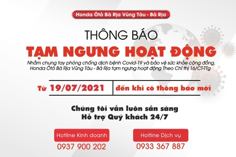 Tạm ngưng hoạt động nhưng không ngừng phục vụ
