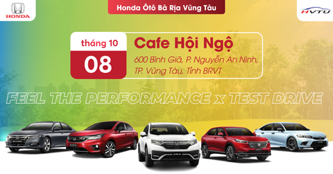 LÁI THỬ & CẢM NHẬN - FEEL THE PERFORMANCE | TP. VŨNG TÀU
