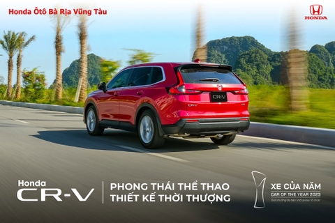 HONDA CR-V: Phong Thái Thể Thao - Thiết Kế Thời Thượng